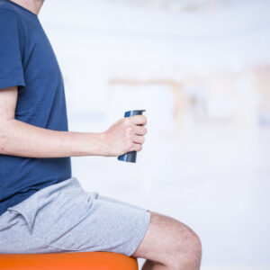 measure muscle strength in COPD with k-grip