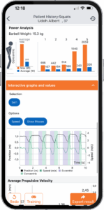 Drach Performance partners with Kinvent 10 smartphone squat result k power