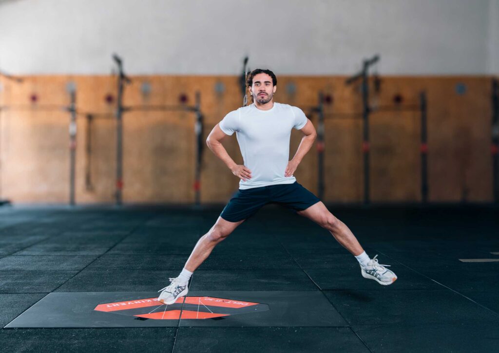 Lateral & Horizontal on 3D deltas force plates from Kinvent 3D motion analysis