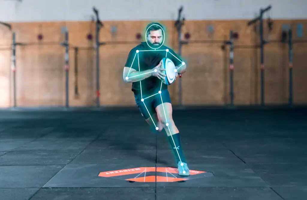 3D-Bewegungsanalyse motion capture feature in the kinvent app