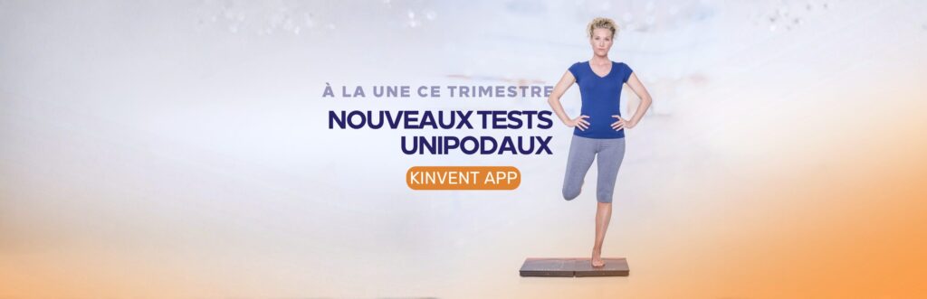 winter release in the kinvent app new single-leg balance tests équilibre unipodal
