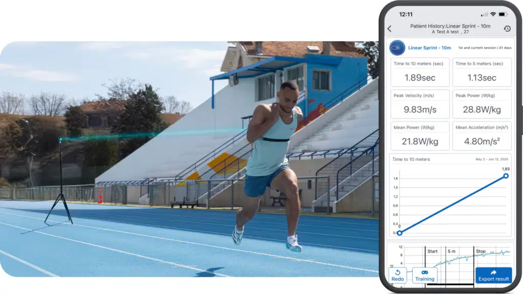 Sprint Timing System: Can Hybrid Wearable Sensors Replace Timing Gates? 1 force velocity profiling in sprint k-power test sprint