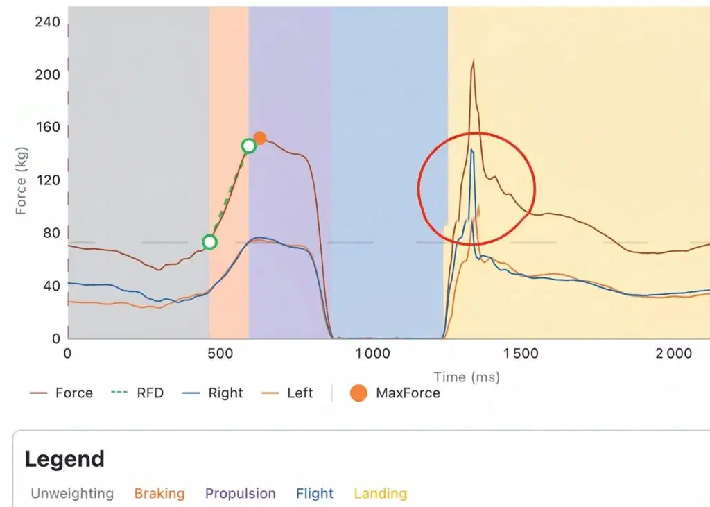 countermovement jump phase