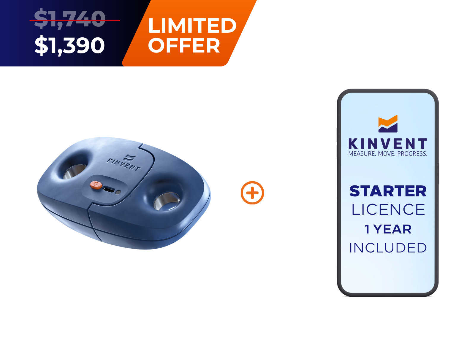 Kinvent x RTS Academy K-Pull Special Offer 1 Kinvent K-Pull exclusive offer including the connected pull dynamometer and a 1-year Starter license
