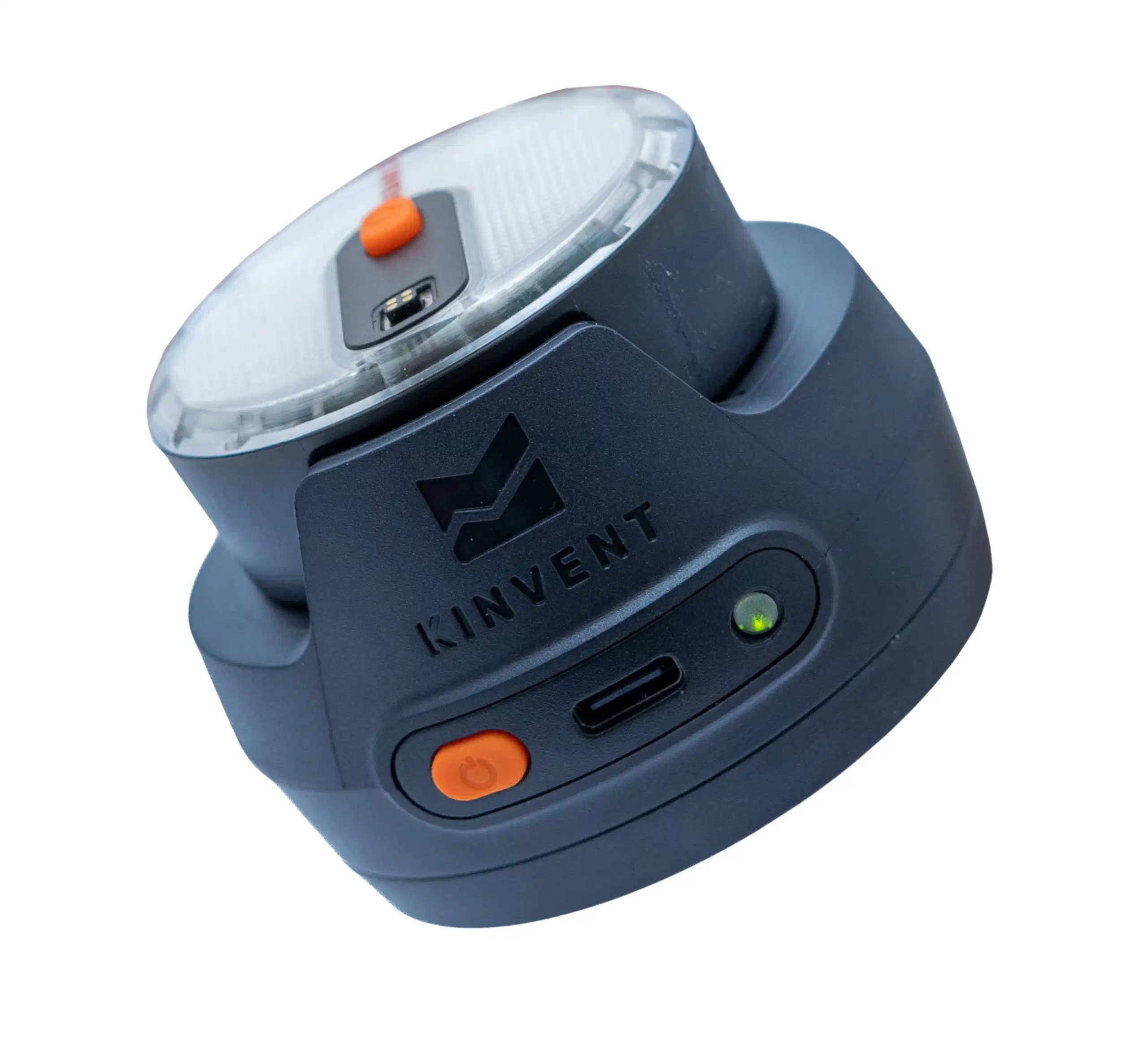 A blue Kinvent K-Power connected sensor device designed for accurate strength and power assessment in sports performance