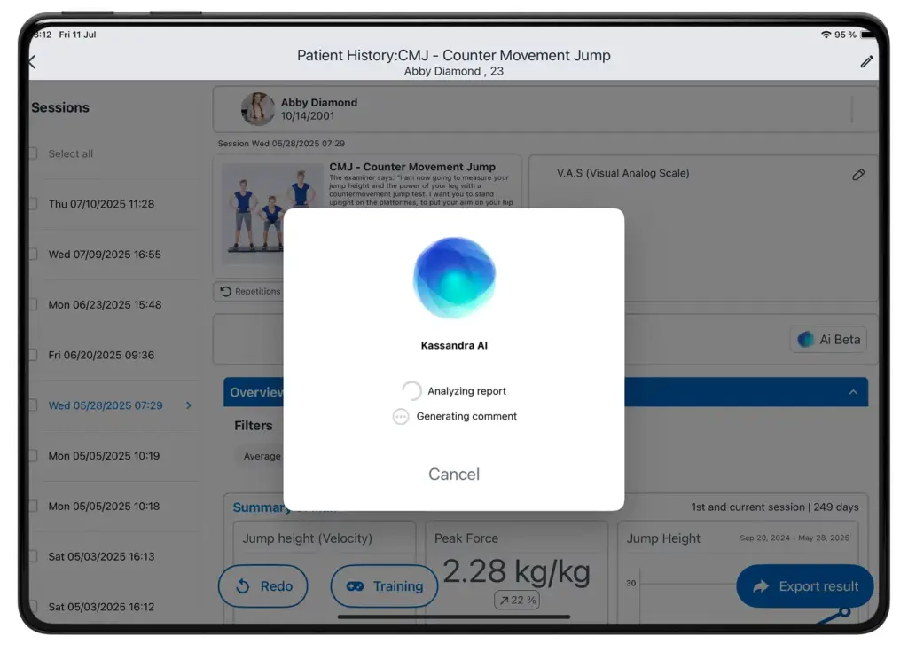 kassandra ai patient report zh
