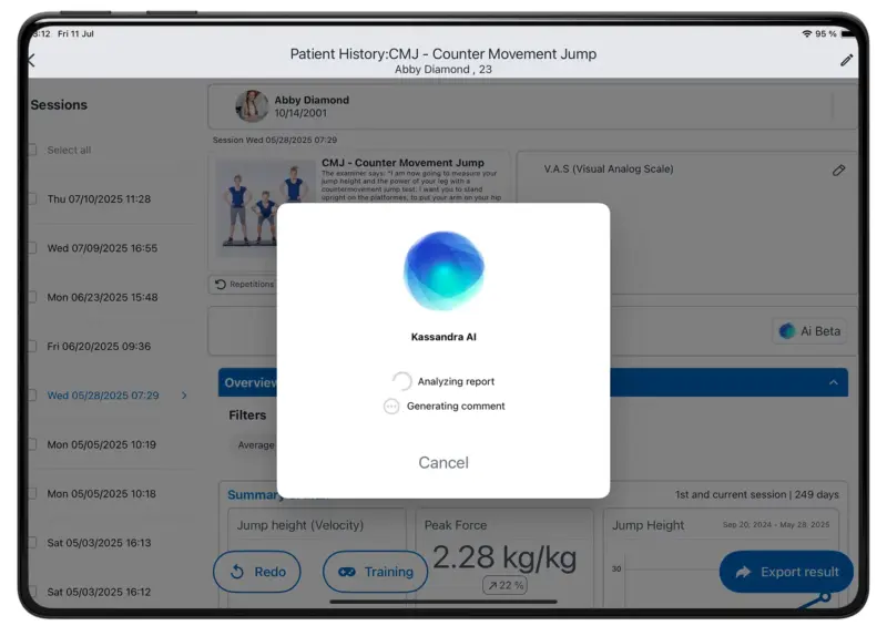 kassandra ai patient report zh